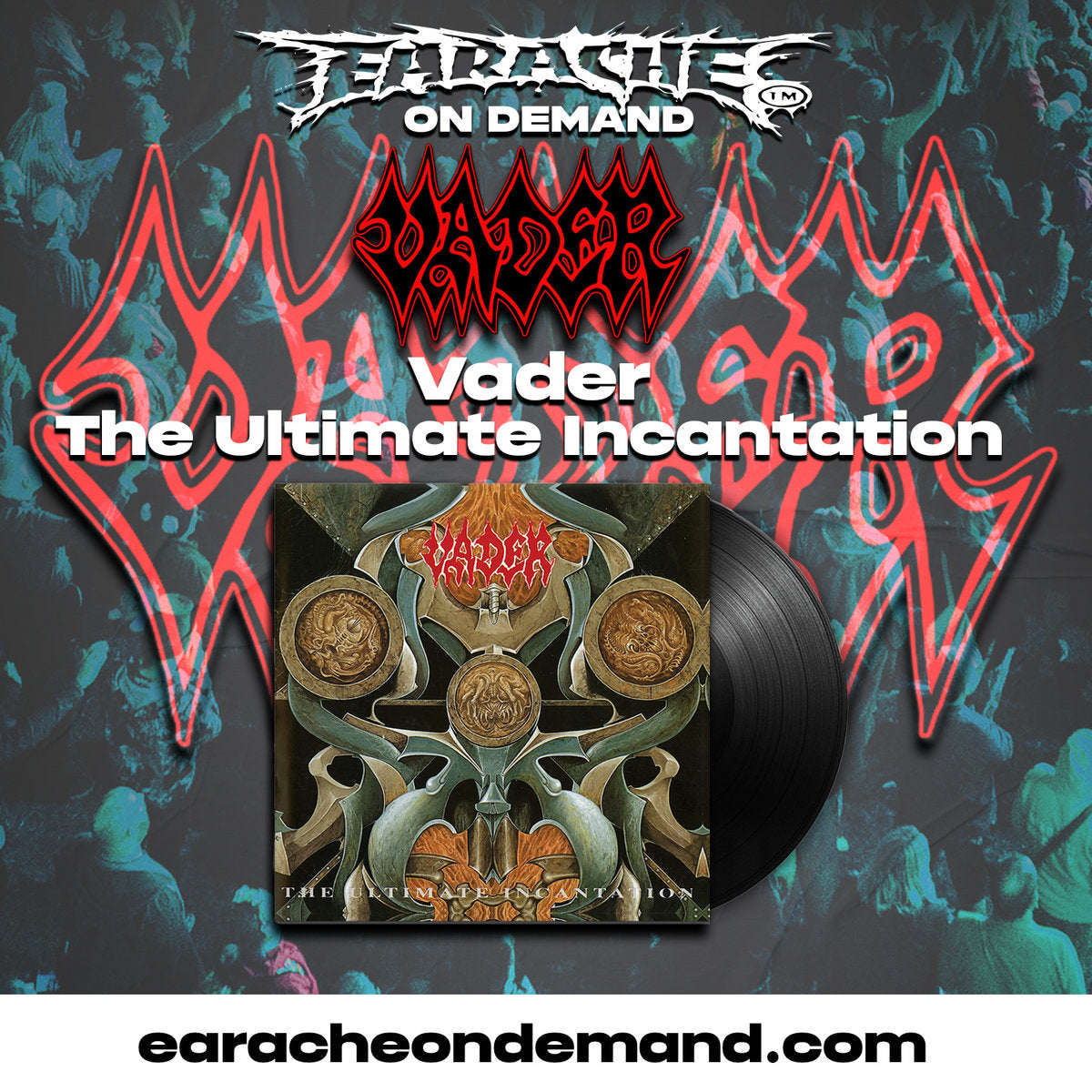 Vader "The Ultimate Incantation" Black Vinyl