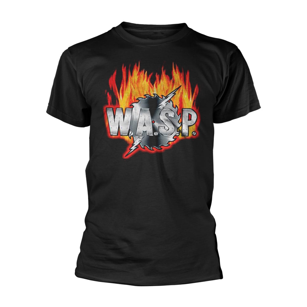 WASP 'Sawblade Logo' T shirt